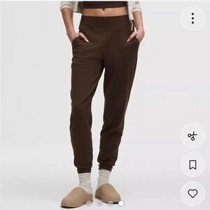 lululemon athletica Brown Track Joggers